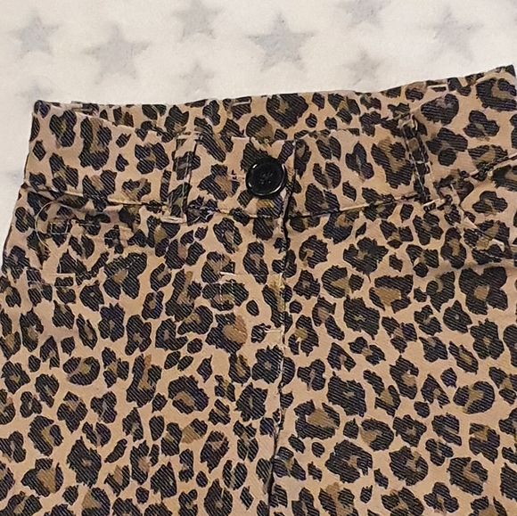 Size 4 H+T leopard / animal print Jeggings - Picture 5 of 6